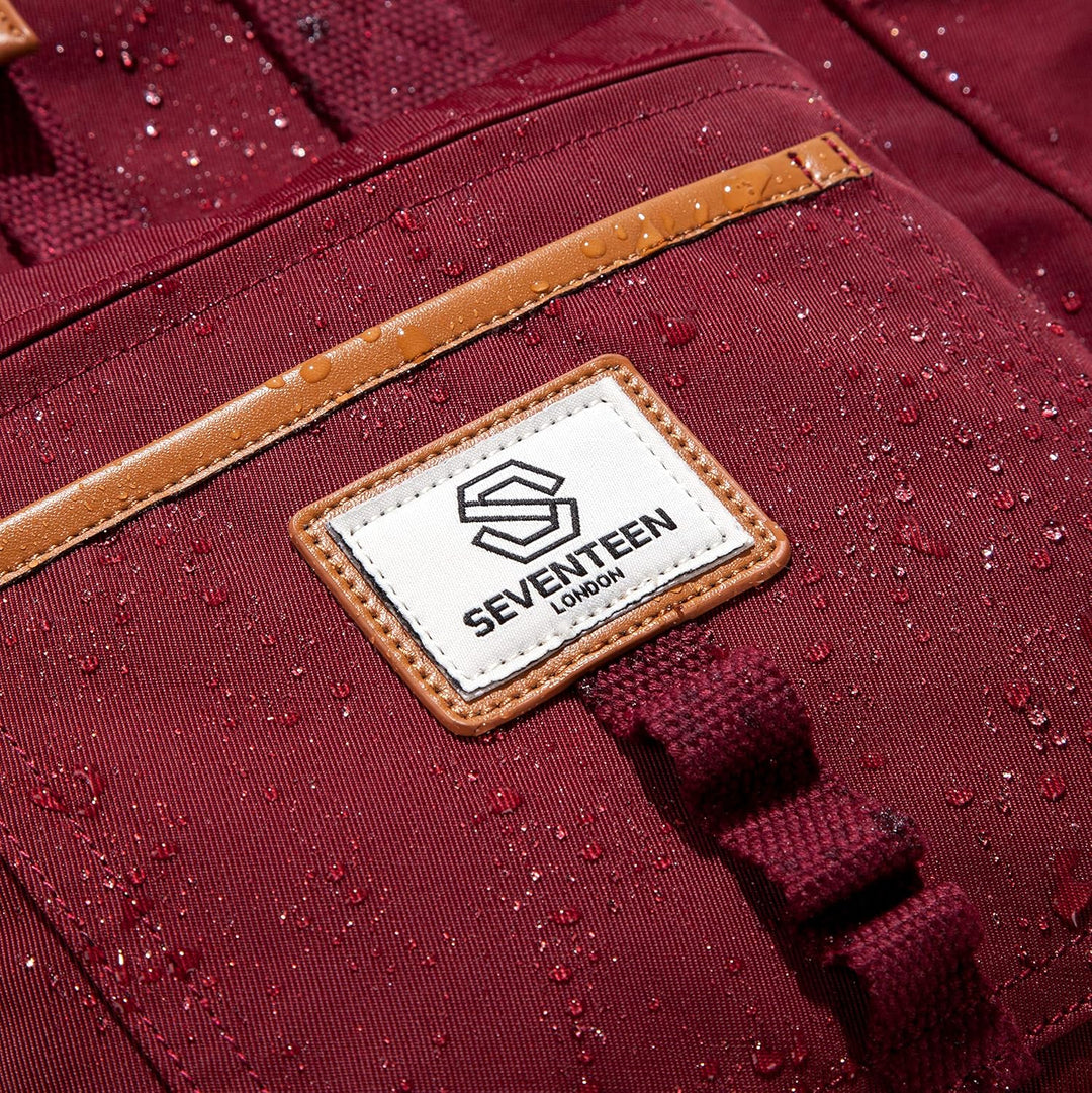 SEVENTEEN LONDON – Moderner und stilvoller ‘Canary Wharf’ Rucksack mit einem klassischen gefalteten
