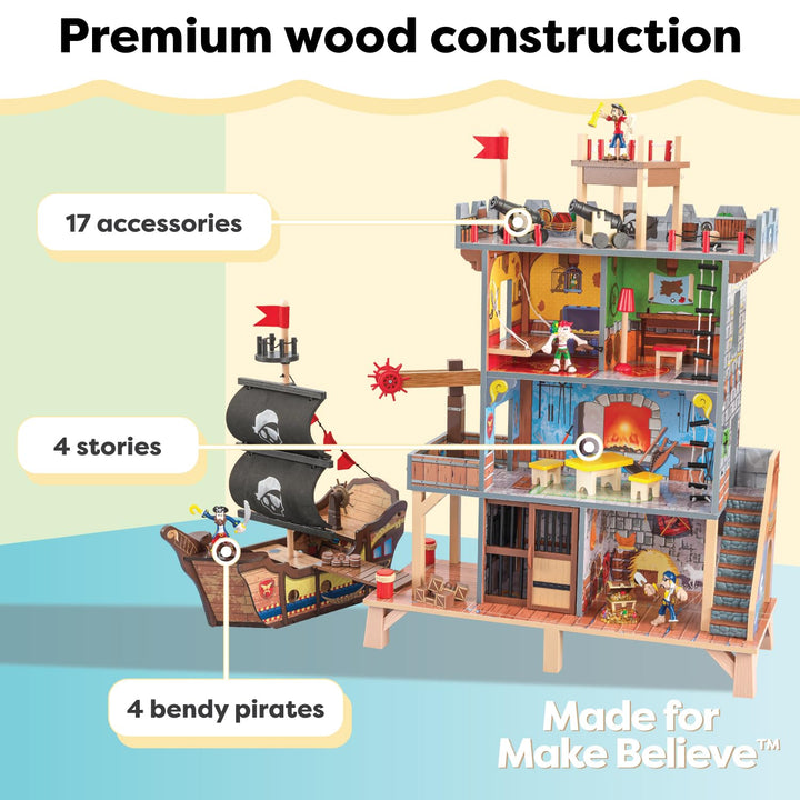 KidKraft 63284 Spielset Pirate&