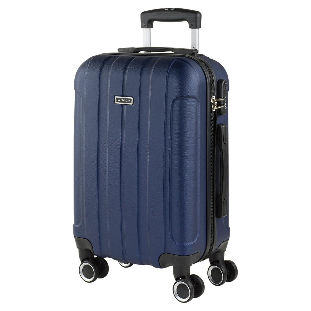 ITACA - Trolley Handgepäck Cabin Trolley Koffer Reisekoffer Hartschalenkoffer mit Zahlenschloss - Ka