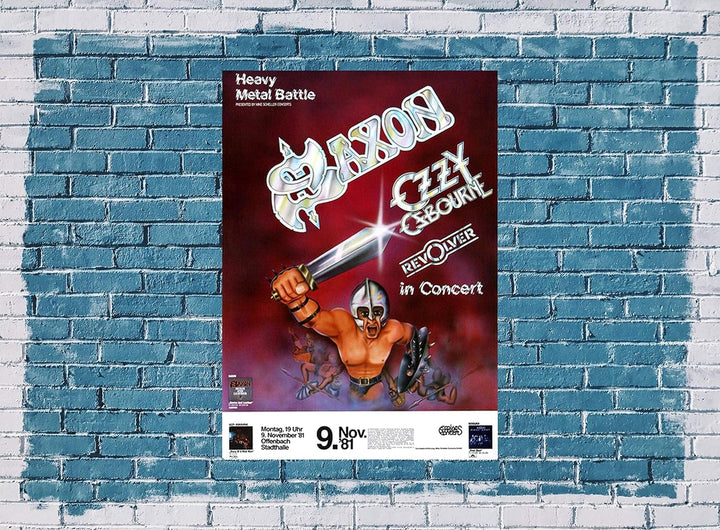 George Thorogood - In Concert, Frankfurt 1981 » Konzertplakat/Premium Poster | Live Konzert Veransta