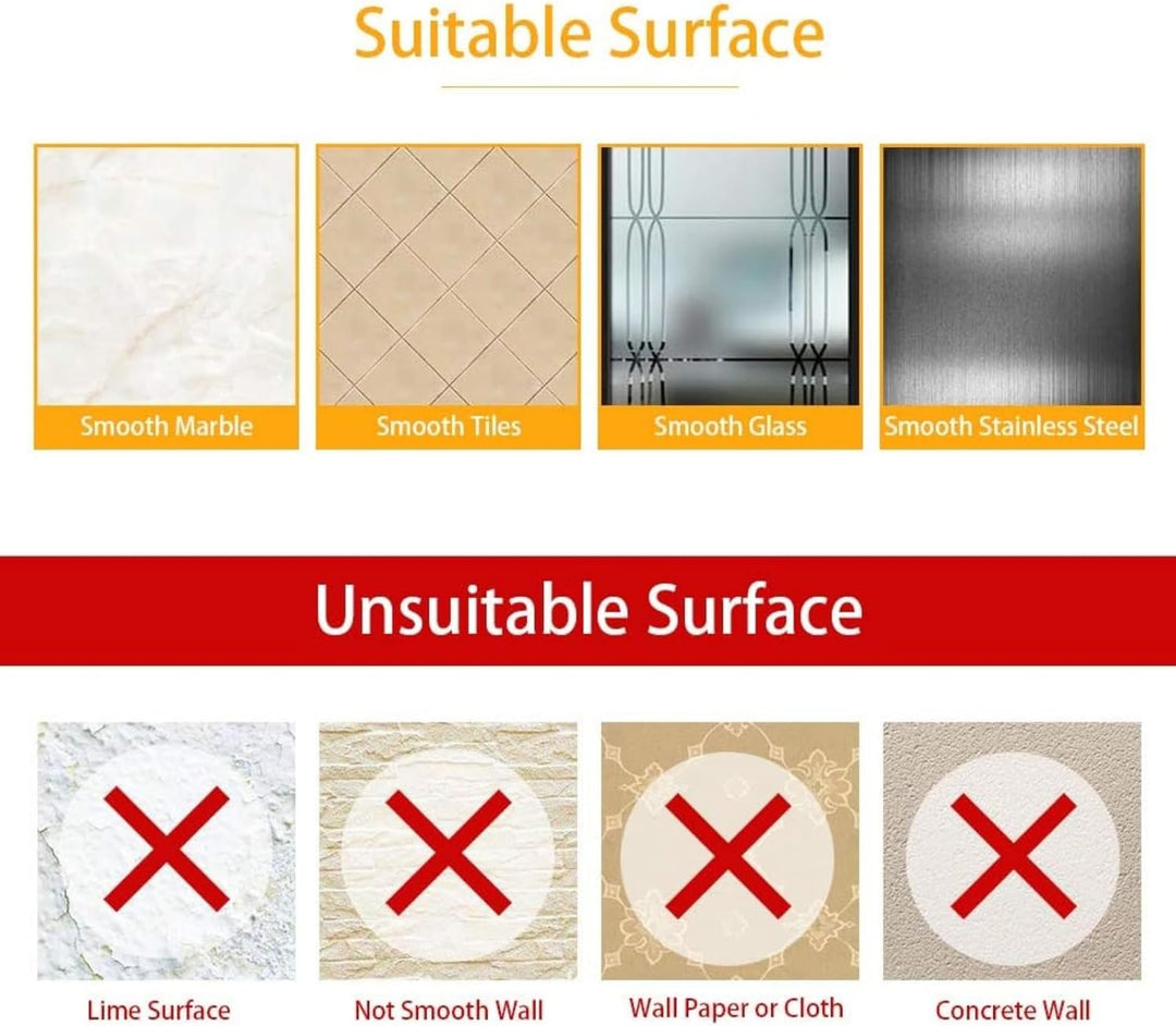 SMART&COOL Magnetleiste Messer 45cm - Magnet Messerleiste aus Edelstahl mit Extra Starkem Magnet - M