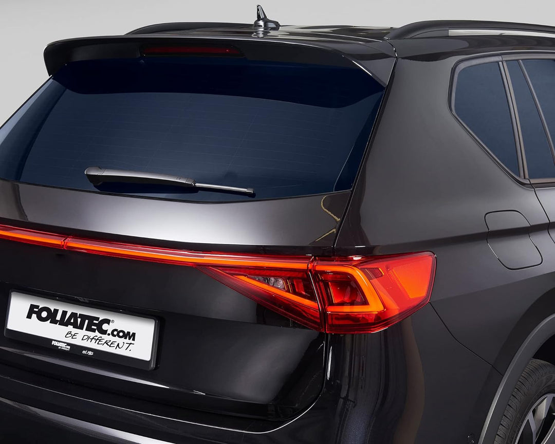 Foliatec Scheibentönungsfolie, Tönungsfolie für Autoscheiben, MIDNIGHT Reflex Superdark, 51 x 400 cm