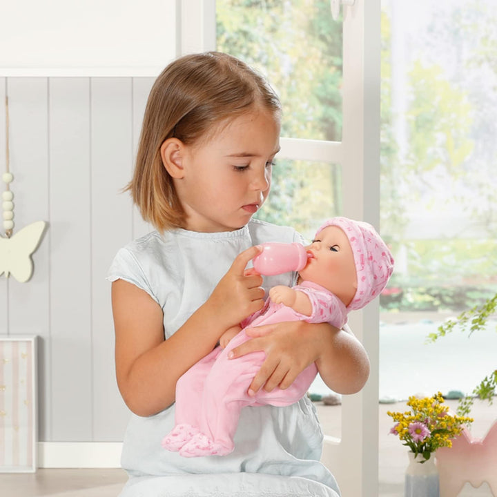Zapf Creation 706466 Baby Annabell Little Annabell 36cm- weiche Puppe mit Stoffkörper, rosa Strample
