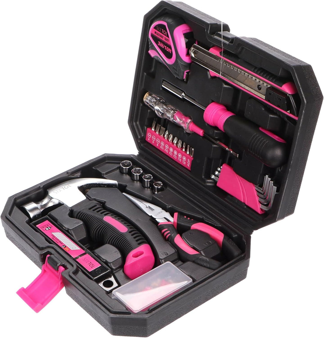 Sada nářadí HOME PINK 66 66 Stk., 66 Stk.