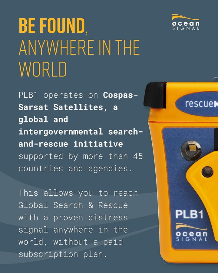 Ocean Signal rescueME PLB1 - Programmiert für den Rest des Wortes