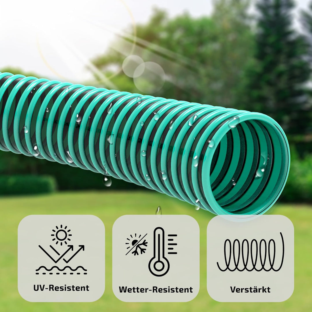 Saugschlauch Spiralschlauch Pumpenschlauch Förderschlauch Wasserschlauch Druckschlauch Poolschlauch