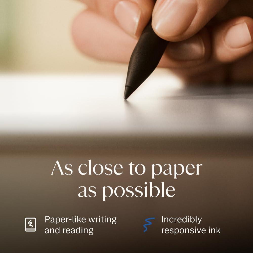 reMarkable Paper Pro-Bundle – Leder-Folio-Schutzhülle | 30,6 cm (11,8 Zoll) Farbdisplay und Leselamp