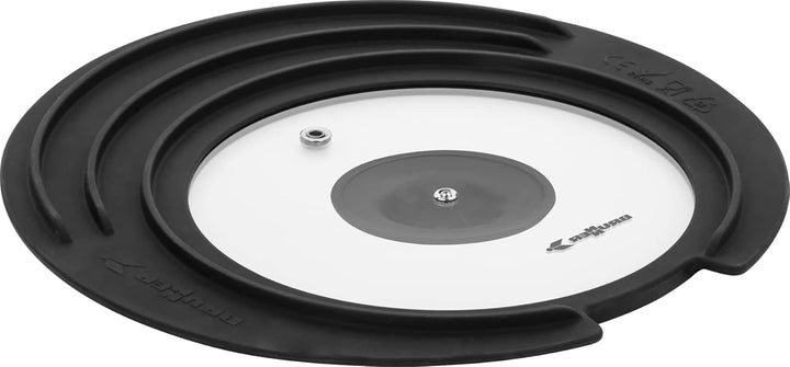 BRUNNER 0804036N Pfannen-Set aus Edelstahl, Academy Double Pan 22/20, geeignet für Gas