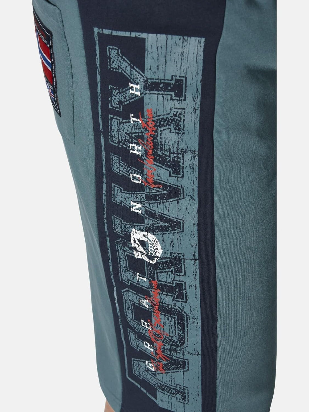 Jan Vanderstorm Herren Doppelpack Jogginghose Haral Kurze Hose Casual Shorts L Dunkelrot, L Dunkelro
