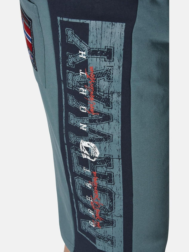 Jan Vanderstorm Herren Doppelpack Jogginghose Haral Kurze Hose Casual Shorts L Dunkelrot, L Dunkelro