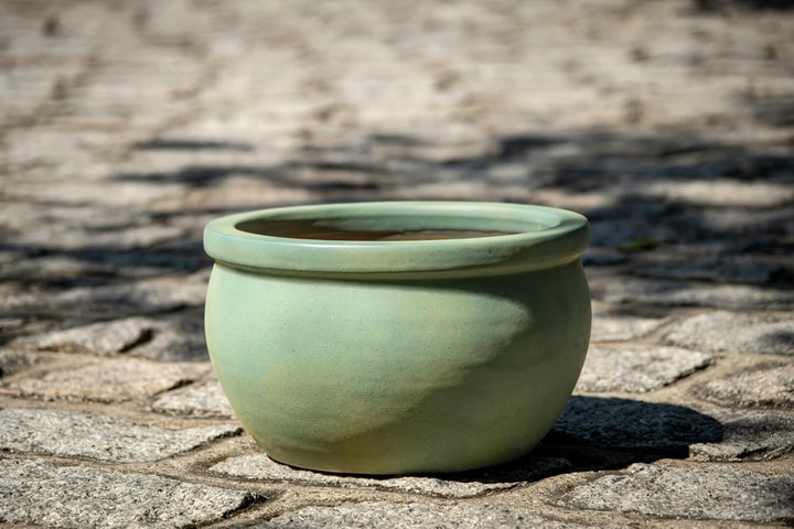 Blumentopf Pflanzgefäss Übertopf Modell Bavaria Grün Blau Verschiedene Grössen - absolut frostfest (