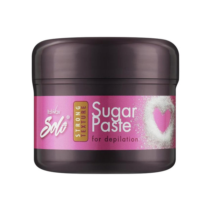 Italwax Solo Sugar paste Wax Kit Strong 180g - Wachskit für Frauen und Männer - Natürliche Formulier
