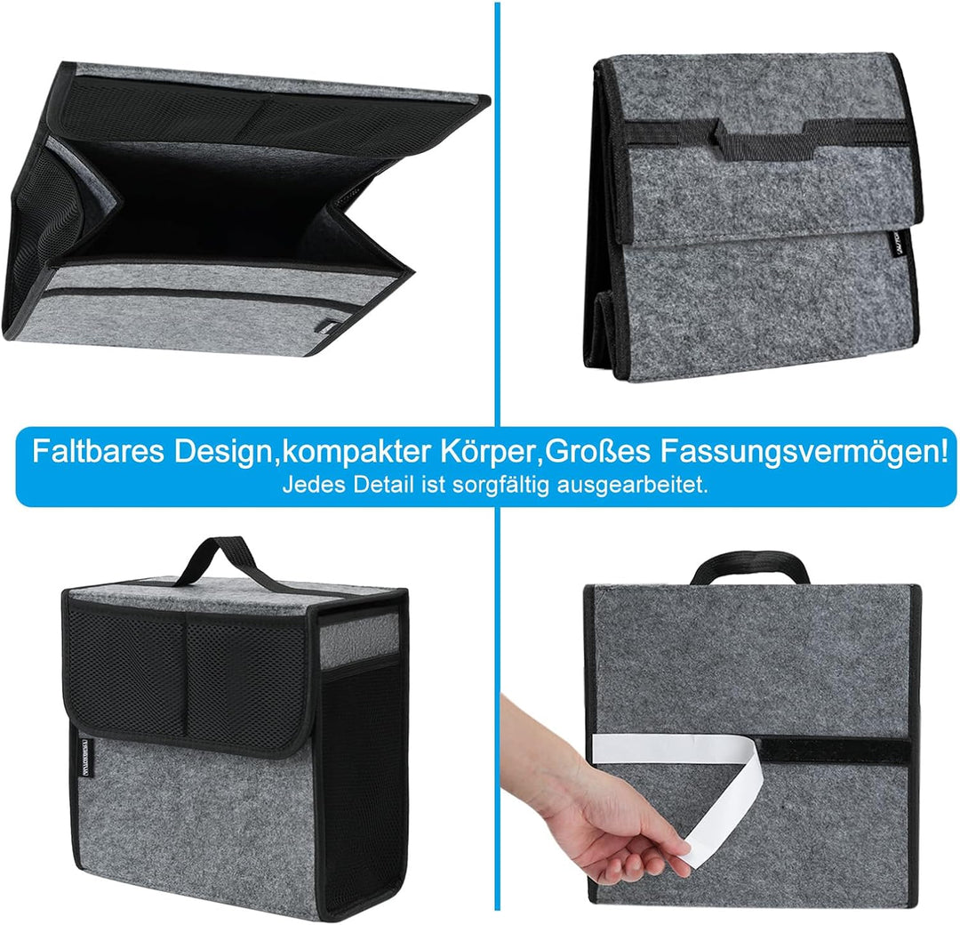 Car Design Kofferraumtasche Organizer Autotasche Auto Kofferraum KFZ Tasche Toolbag Aufbewahrungstas