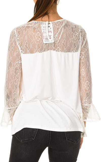 Desigual Alegra - Bluse, Grösse_Bekleidung:M, Farbe:egret