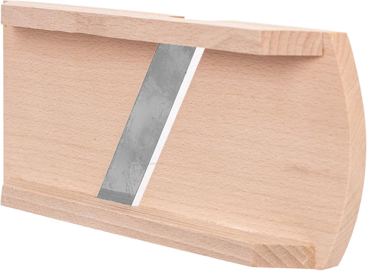 KADAX Gemüsehobel aus Holz, Krauthobel mit scharfen Edelstahlklingen, Gurkenhobel, traditioneller Ko