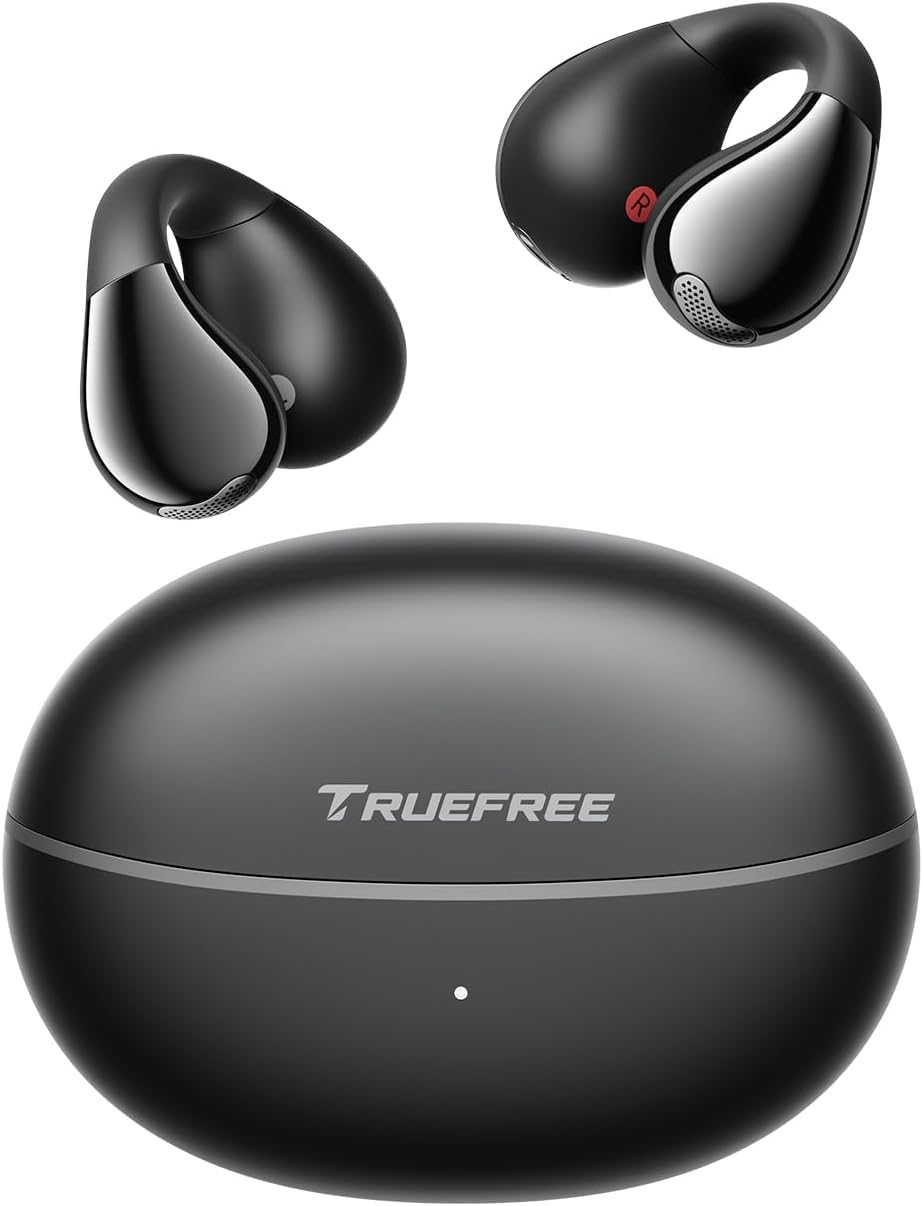 truefree B1 Open Ear Bluetooth Kopfhörer, Clip-On Kopfhörer Sport, Kabellose Bluetooth 5.4, Komfort-