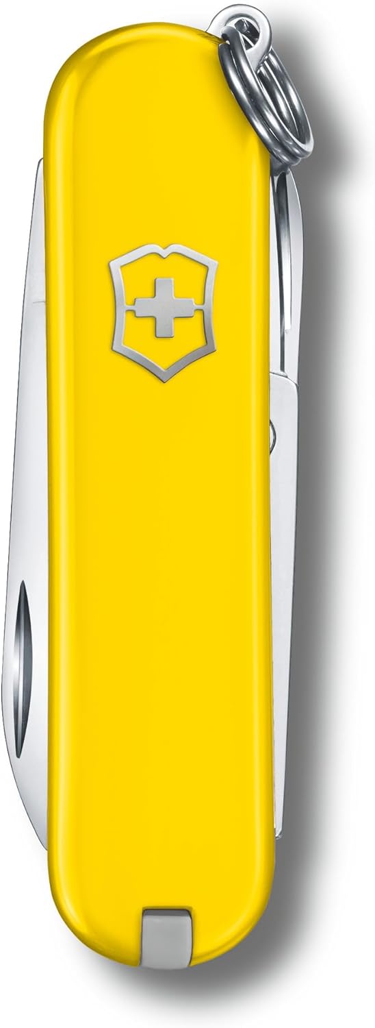 Victorinox Schweizer Taschenmesser, Klein, Classic SD, Multitool, Swiss Army Knife, Geschenk, 7 Funk
