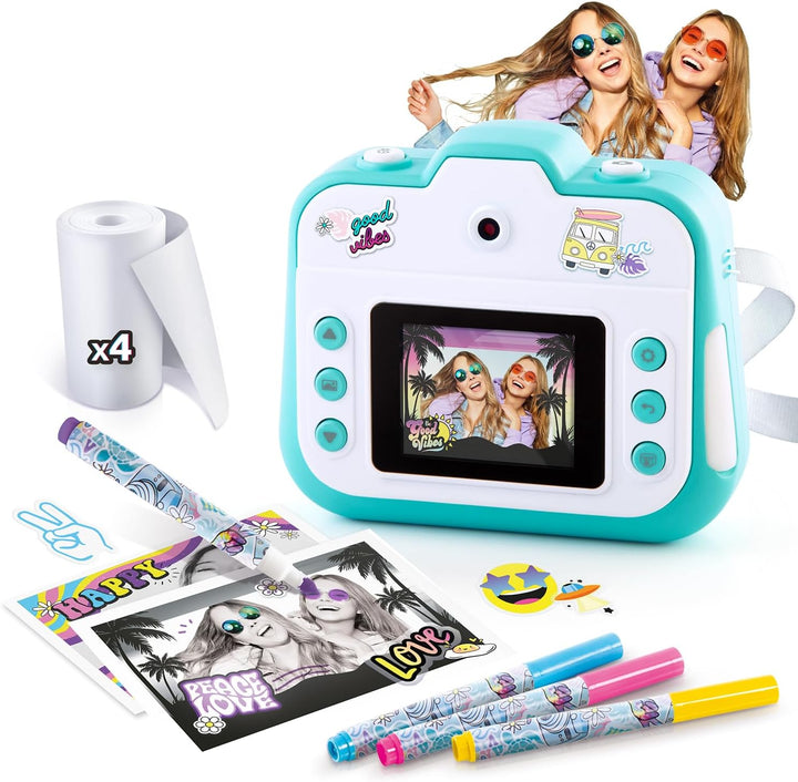 Canal Toys CLK 001 Instant-Druck Creator-Foto, Selfie und Video-Thermopapier für 250 Fotos-LCD-Displ