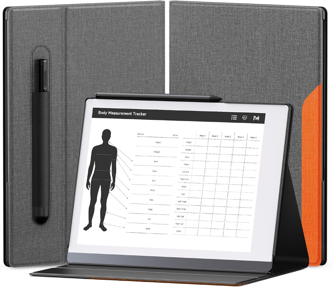 OLAIKE Book Folio Case für Remarkable 2 Paper Tablet 10.3" 2020 Release, Smart Cover aus Premium-Sto