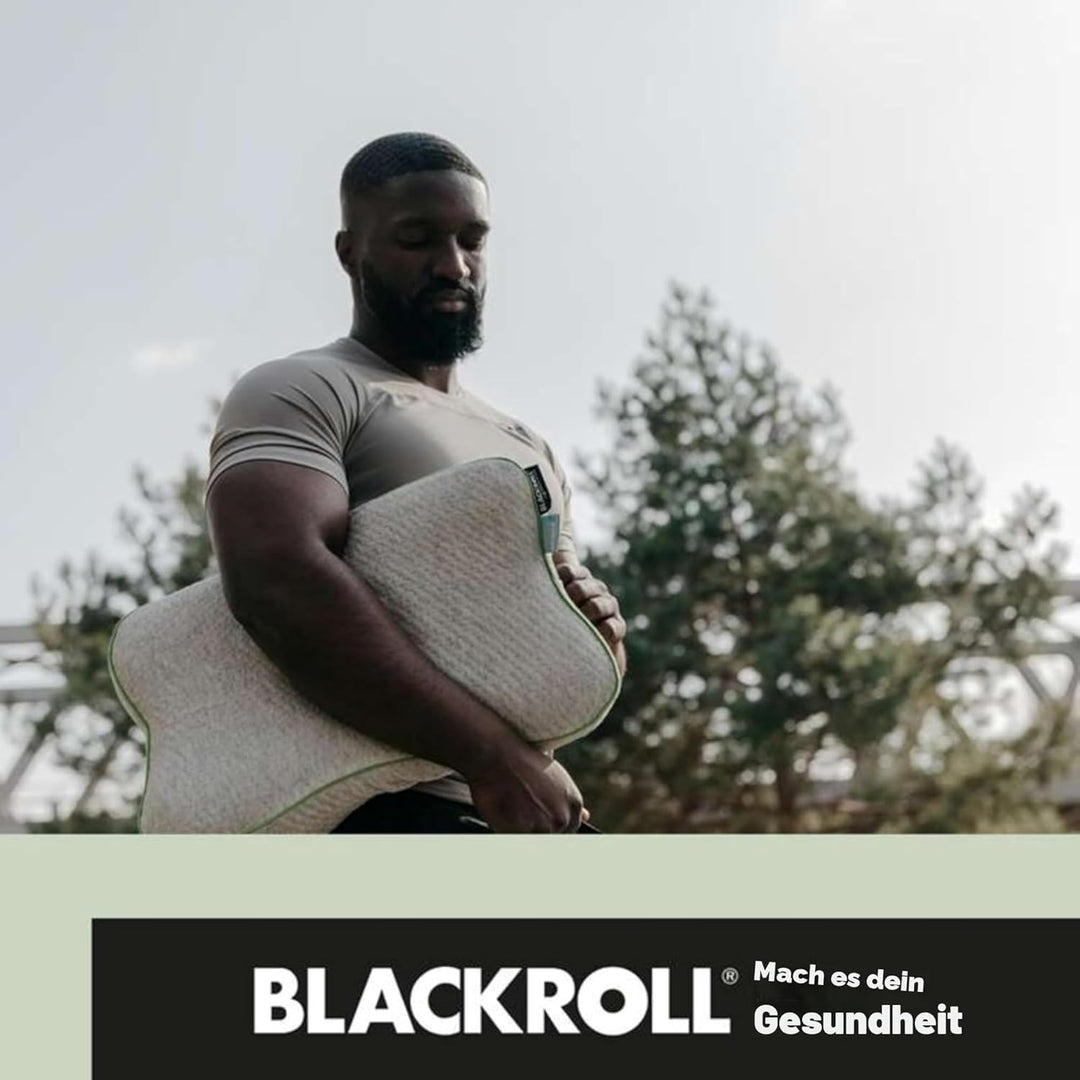 BLACKROLL® Recovery Pillow (50 x 30 cm), orthopädisches Kissen für erholsamen Schlaf, ergonomisches