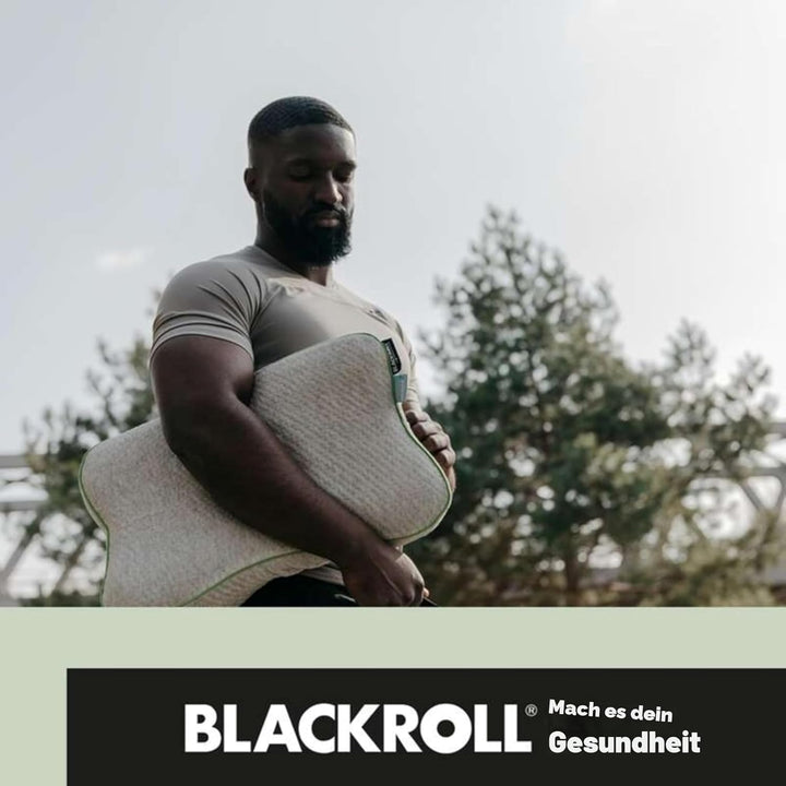 BLACKROLL® Recovery Pillow (50 x 30 cm), orthopädisches Kissen für erholsamen Schlaf, ergonomisches