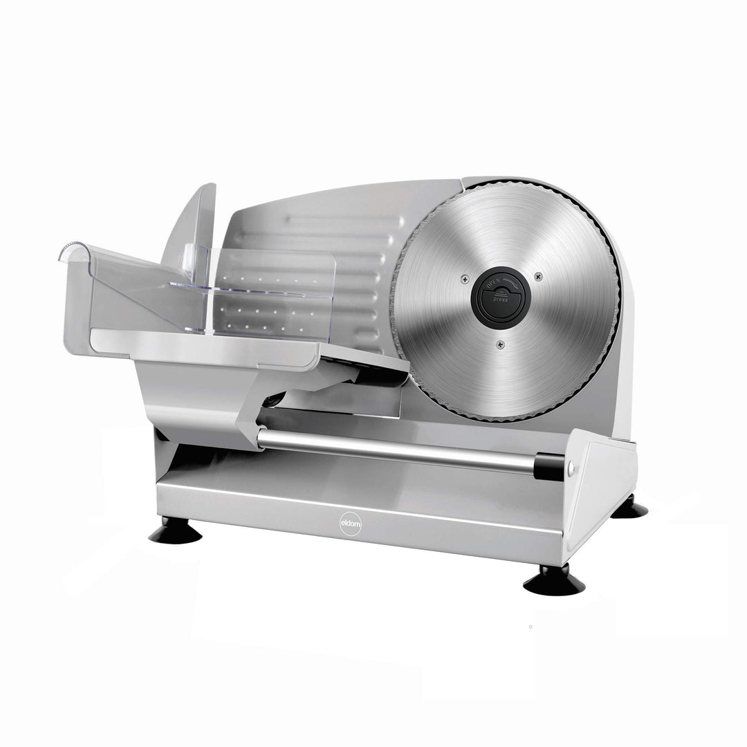 eldom KR400 Allesschneider | elektrische, universelle Schneidemaschine | mit zwei Edelstahl Schneide