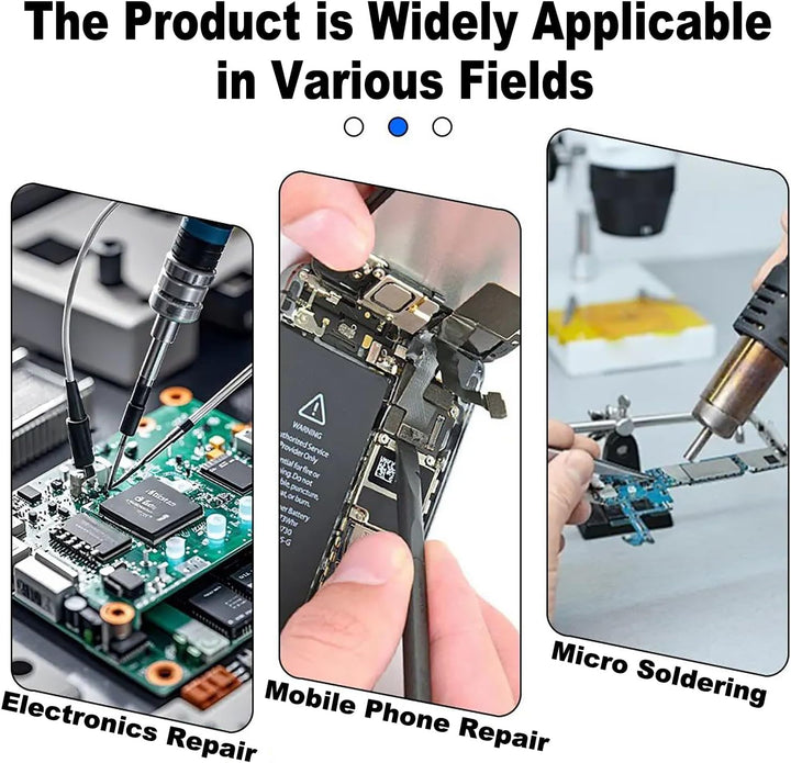 Dritte Hand Löten, Löthilfe Dritte Hand, 5-Facher Lupe und Verstellbarem Licht mit 4 Pcb-Säulen und