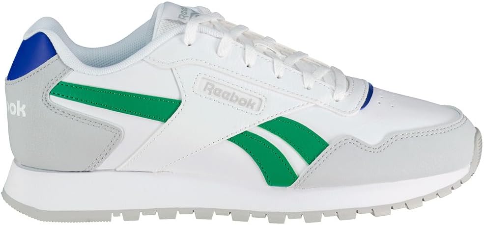 Reebok Unisex Kinder GlideLaufschuhe 34.5 EU White Grey1 Classiccobalt, 34.5 EU White Grey1 Classicc