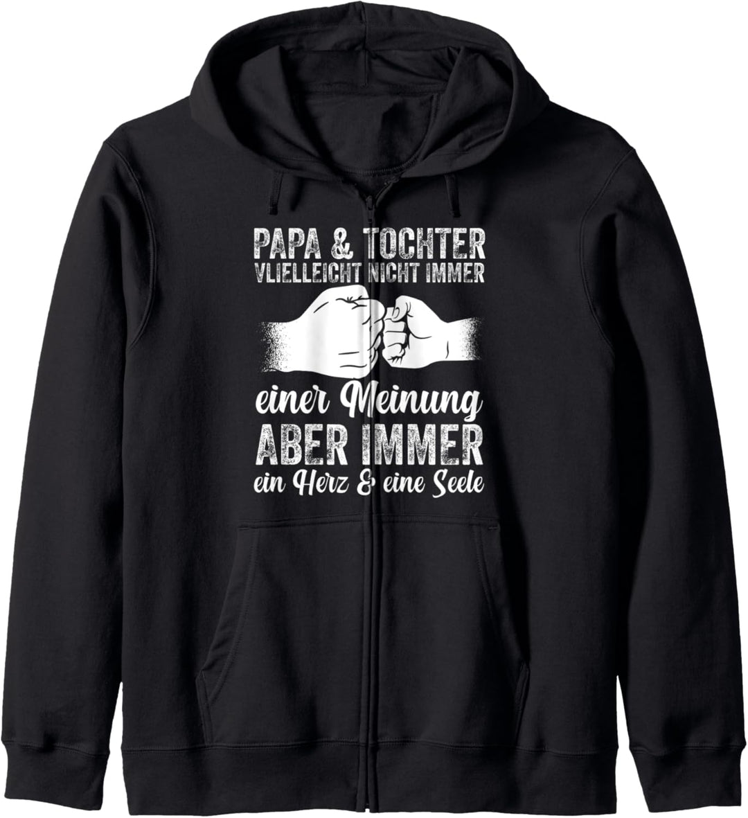 Papa Und Tochter Vater Vatertag Kapuzenjacke