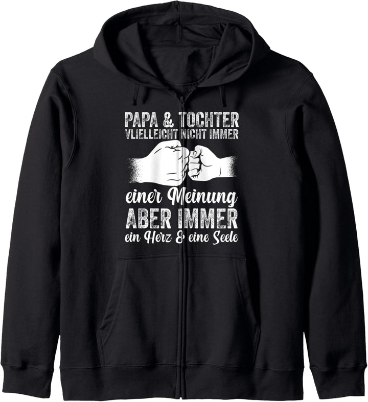 Papa Und Tochter Vater Vatertag Kapuzenjacke