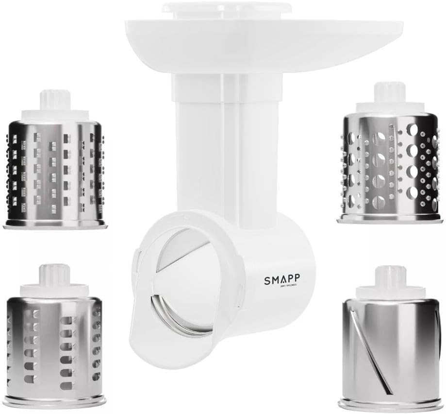 SMAPP 490.81 Fleischwolf Elektrische – 2200W Leistung, 3 Edelstahl-Lochscheiben (2,7mm, 4mm, 8mm), W