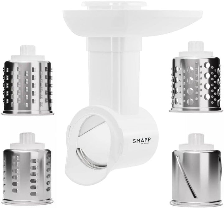 SMAPP 490.81 Fleischwolf Elektrische – 2200W Leistung, 3 Edelstahl-Lochscheiben (2,7mm, 4mm, 8mm), W