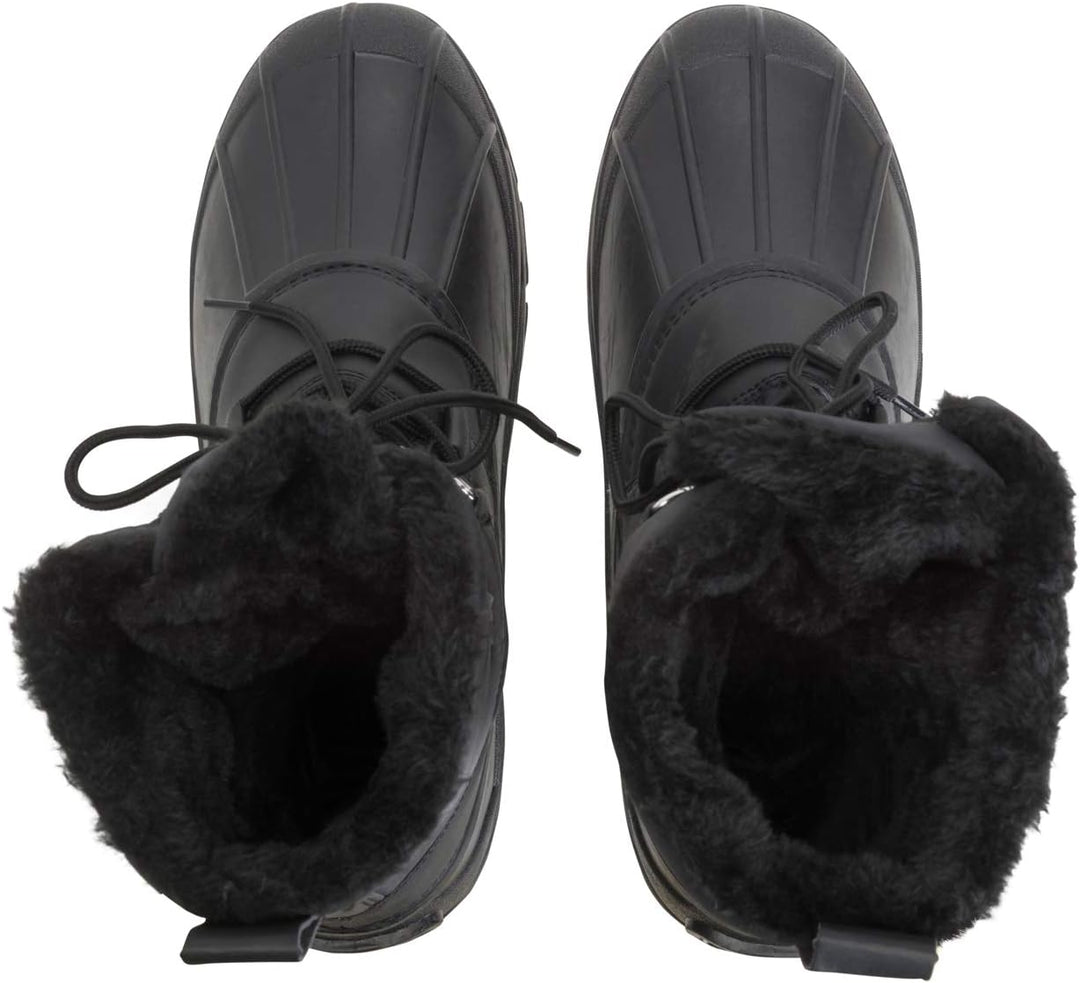 Polar Herren Dreck Schnüren Short Nylon Winter Schnee Regen Schnüren Wasserdicht Duck Stiefels 41 EU