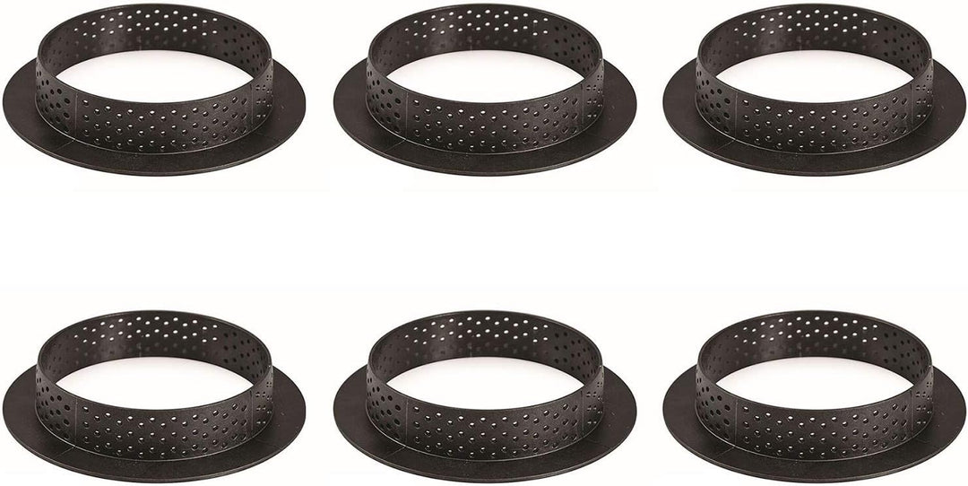 Silikomart Silikonform für Tarte-Ringe Blume, Durchmesser 80 cm