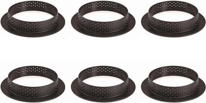 Silikomart Silikonform für Tarte-Ringe Blume, Durchmesser 80 cm