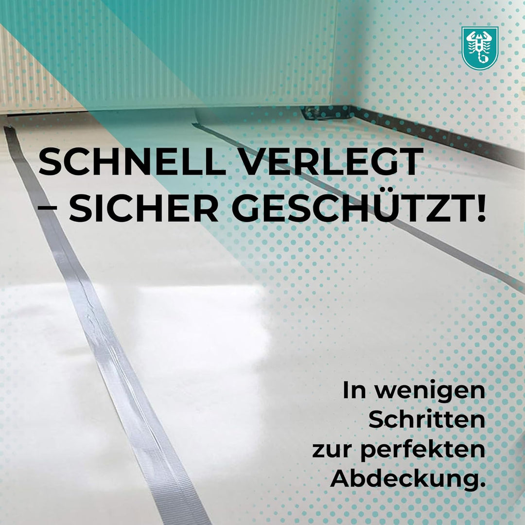 Milchtütenpapier Abdeckpappe Pappe Milchkarton 220 g/m² hochwertig ca. 0,95 m Br. weiss 55 m²