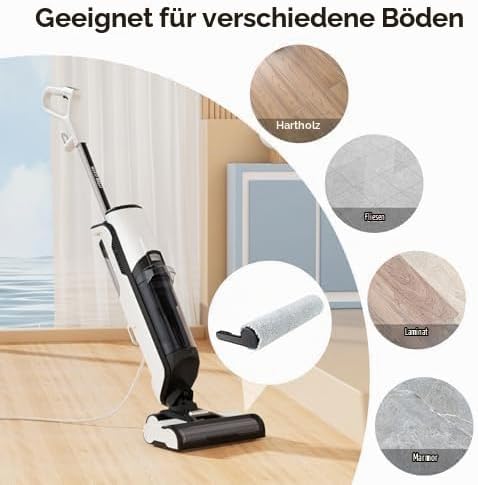 Zubehörset für Tineco Floor One S5/S5 Pro Nass-Trocken Ersatzteile, Bürstenrolle und Filter Ersatzte