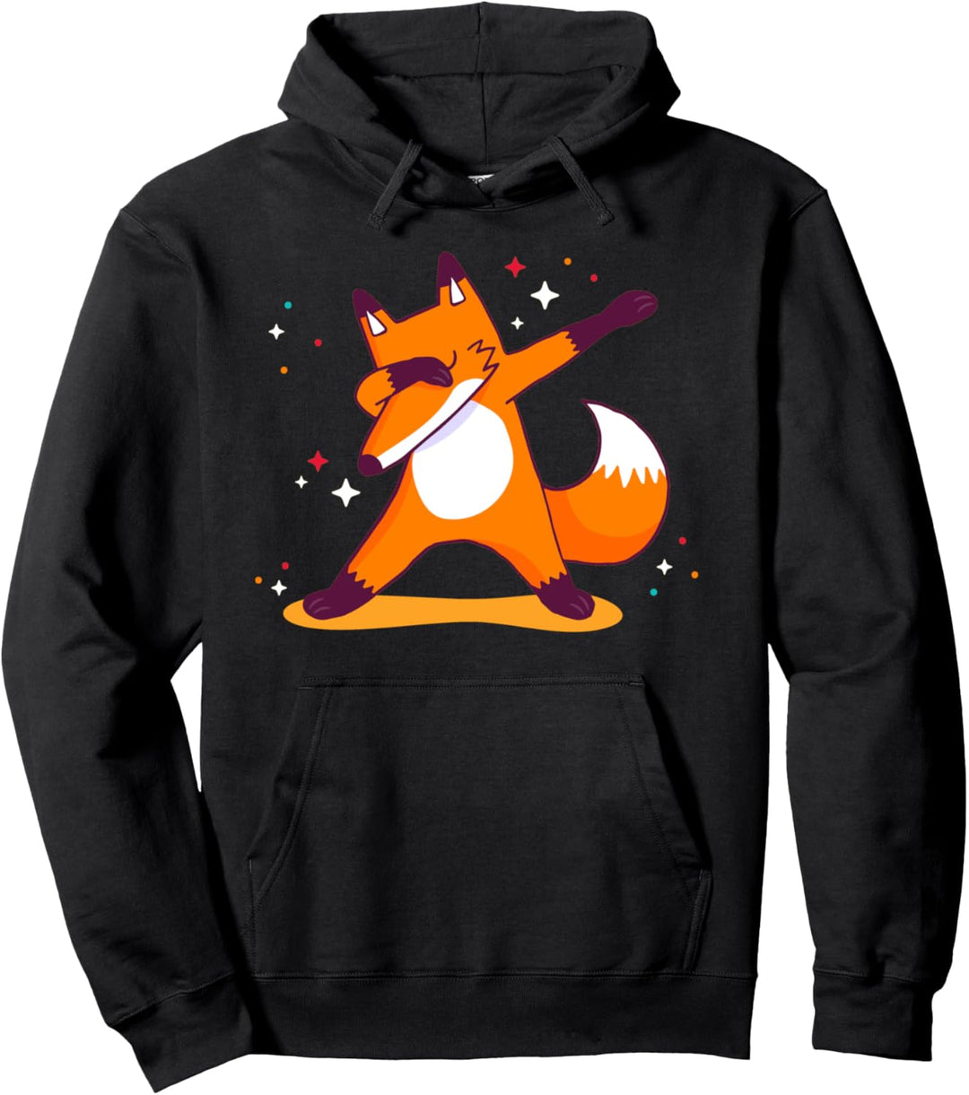 Fuchs Dabbing - Dab Dance Tier Lustig Geschenk Pullover Hoodie