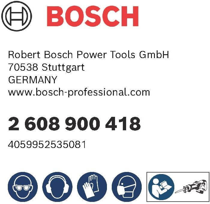 Bosch Professional 1x Expert ‘Hollow Brick’ S 2243 HM Säbelsägeblatt (für Planziegel, Länge 455 mm,