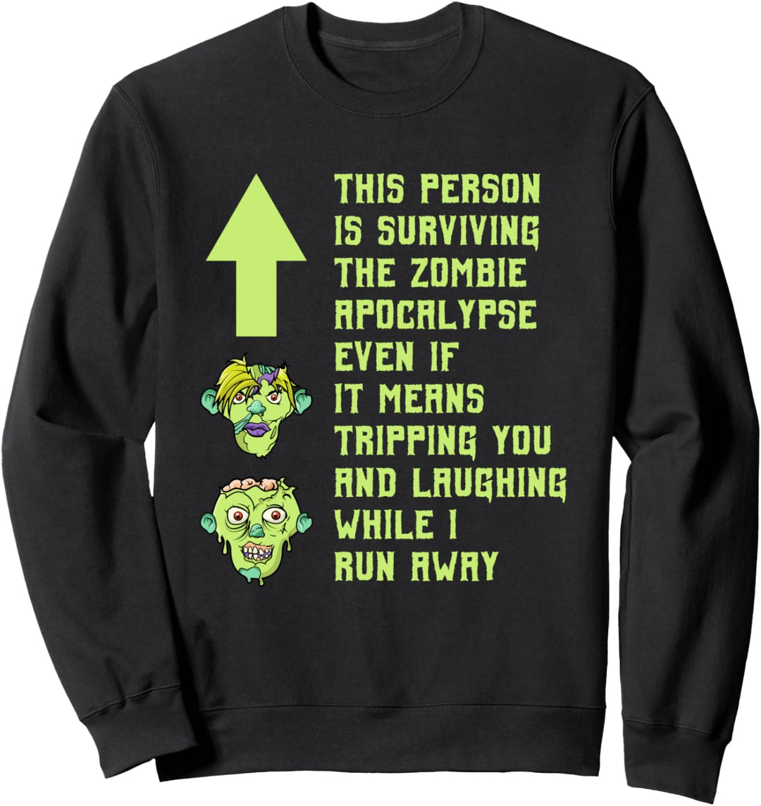 Zombie-Apokalypse Sweatshirt