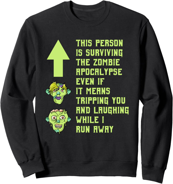 Zombie-Apokalypse Sweatshirt