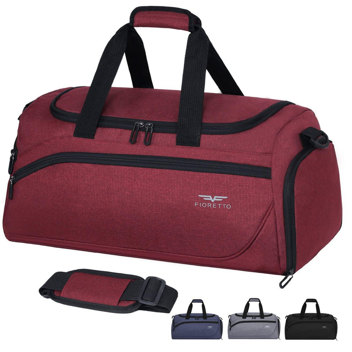 FIORETTO 35L Sporttasche & Reisetasche für Damen und Herren, mit Schuhfach & Nassfach, Wasserdicht T