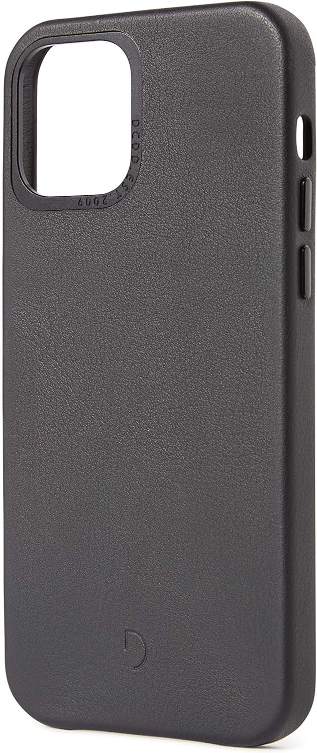 Decoded© Premium Leder Handyhülle - iPhone 12 Pro Max - Getestet von Apple - Extra Schutz - Stossdäm