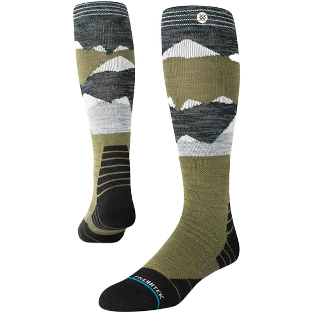 Stance Damen Lonely Peaks Socken Kniestrümpfe Sportsocken, teal