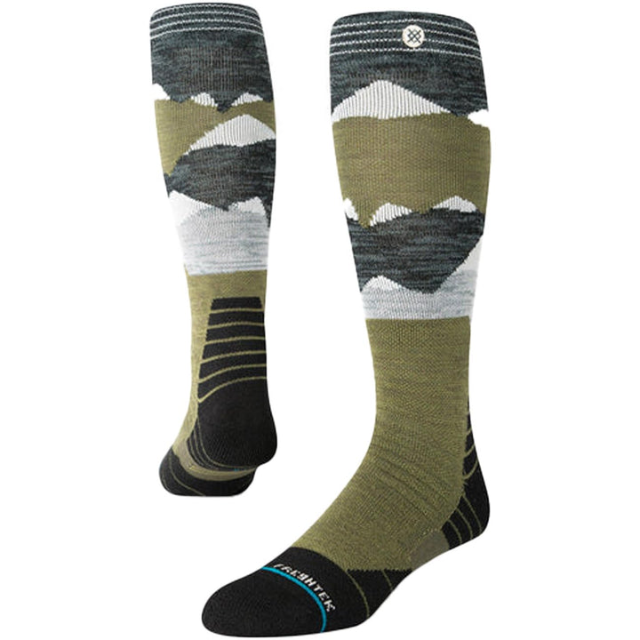 Stance Damen Lonely Peaks Socken Kniestrümpfe Sportsocken, teal