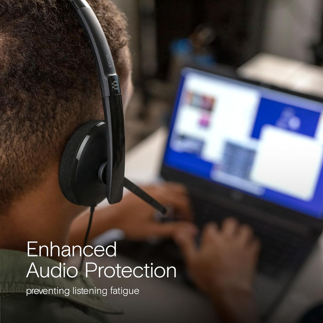 EPOS ADAPT 160 USB II – Flexibles On-Ear-Headset mit überlegener Anrufklarheit, Microsoft Teams-Zert