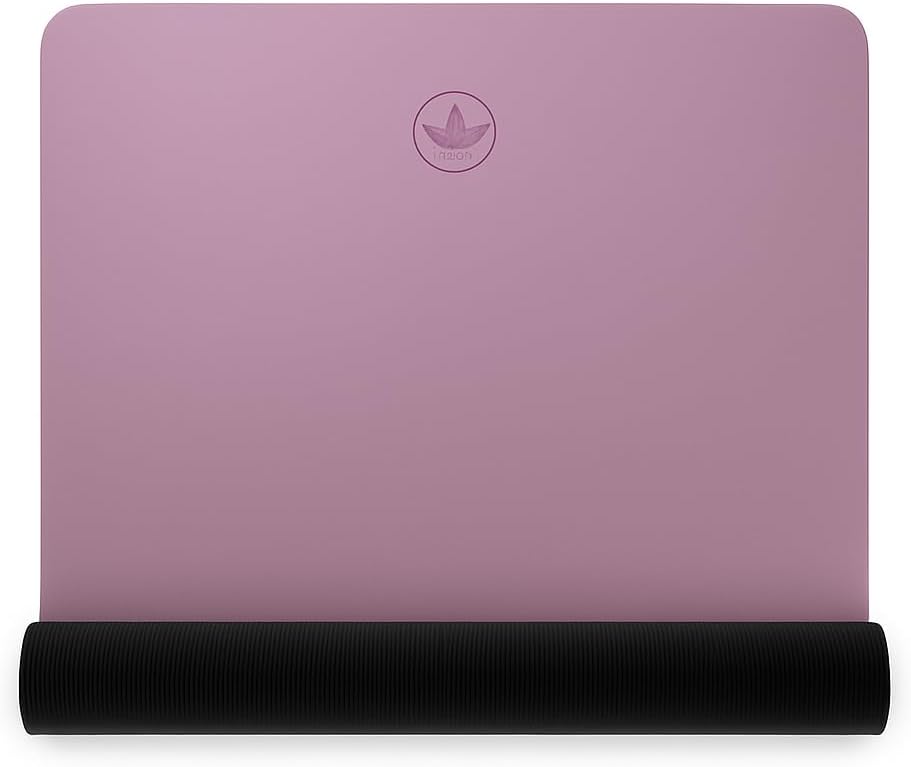 Premium Yoga-Matte STUDIO 185 x 68 x 0,4cm (extra gross) inkl. Gurt aus ECO PU & Naturkautschuk - An