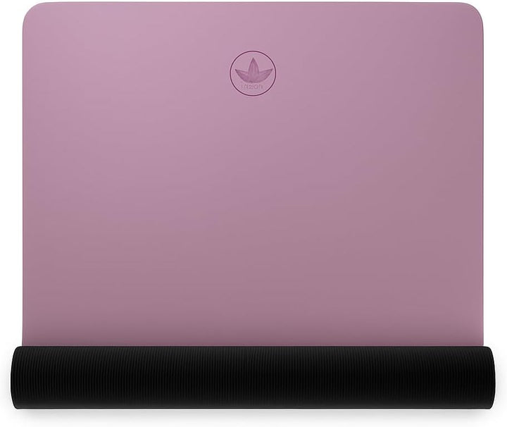 Premium Yoga-Matte STUDIO 185 x 68 x 0,4cm (extra gross) inkl. Gurt aus ECO PU & Naturkautschuk - An