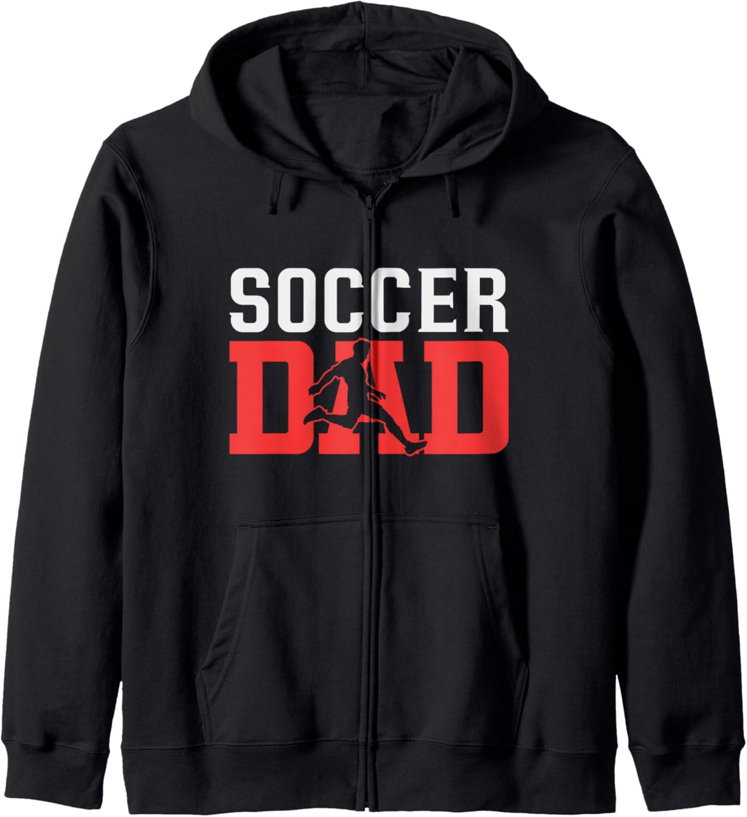 Vatertagskleidung: Fussball Papa bester Papa der Welt Kapuzenjacke