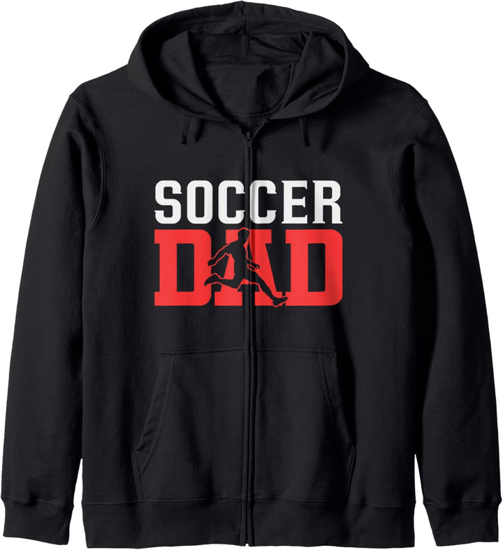 Vatertagskleidung: Fussball Papa bester Papa der Welt Kapuzenjacke